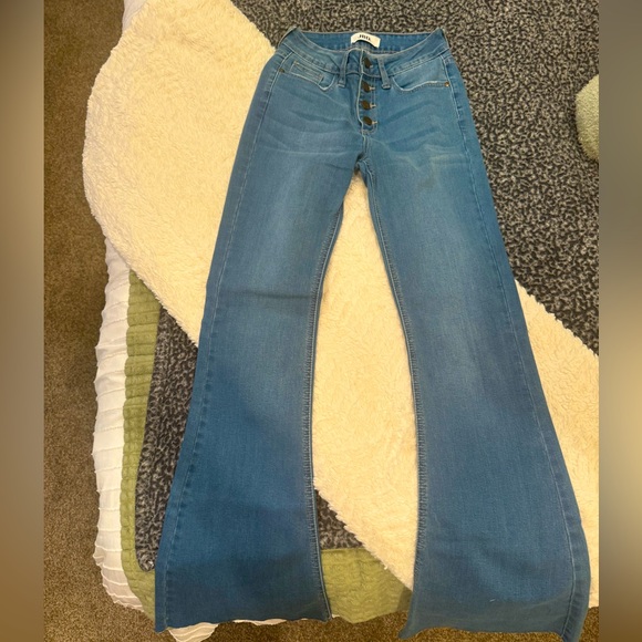 JBD High Rise Flare Jeans - Picture 1 of 5